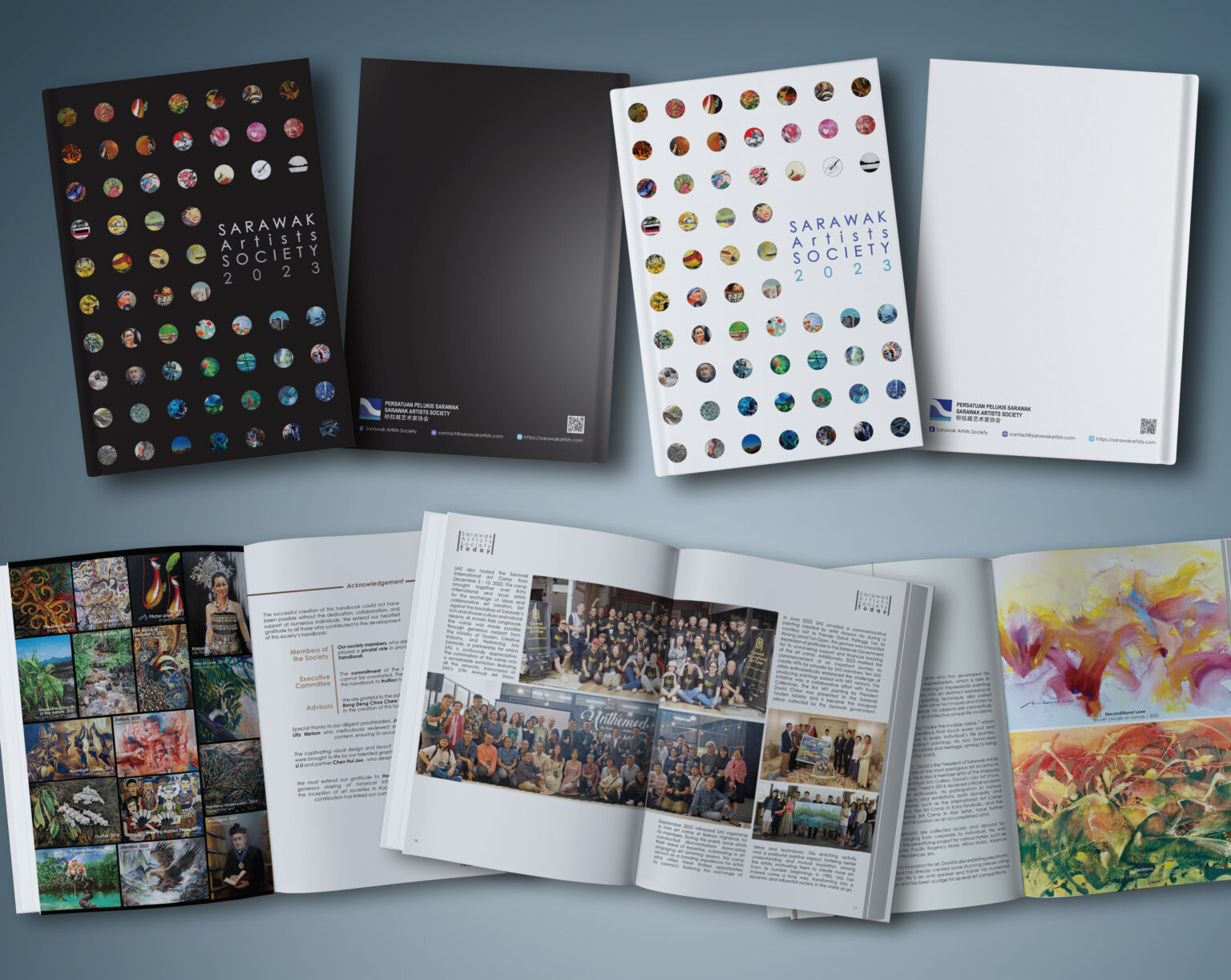 Sarawak artists Society book in 2023
